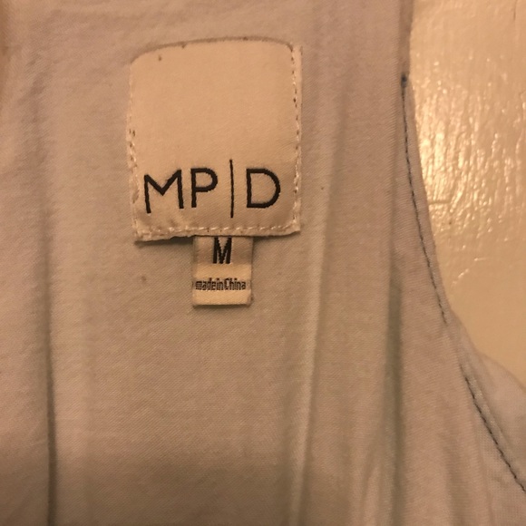 Light blue comfortable linen dress - Picture 3 of 4